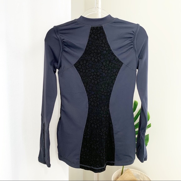 NWOT Vimmia Workout Long Sleeve Zip Up Top - Picture 2 of 8